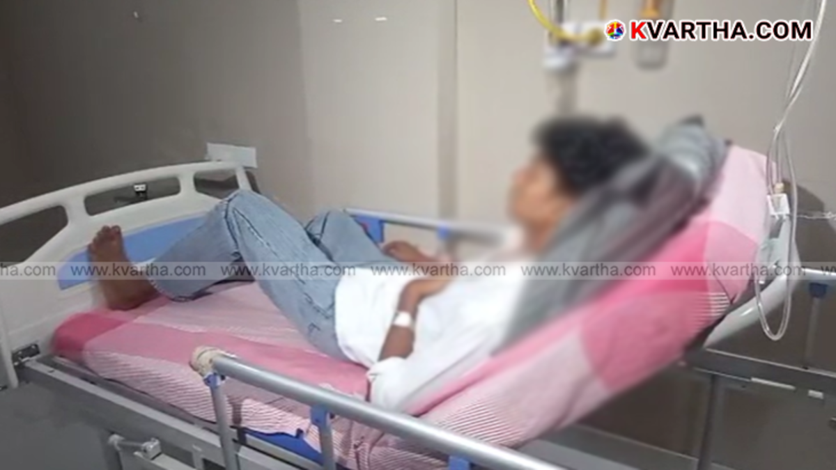 Student who was assaulted for intervening in a ragging incident in Kanhangad.