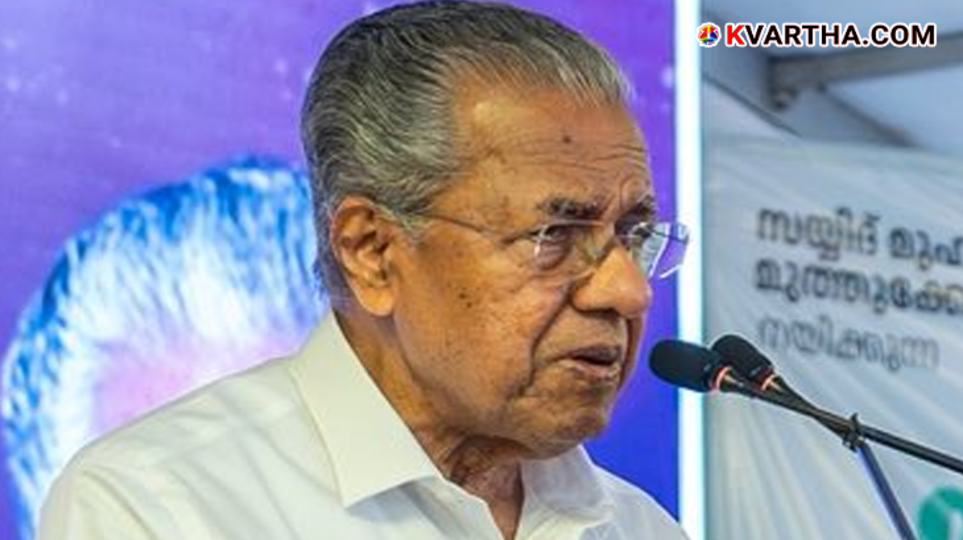 CM Pinarayi Vijayan addressing press conference in Kerala