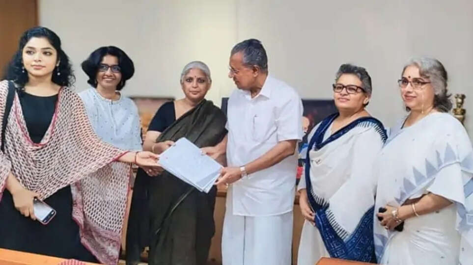 WCC met Chief Minister Pinarayi Vijayan