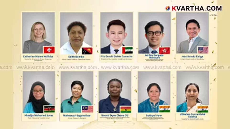 Finalists of Aster Guardians Global Nursing Award 2025.