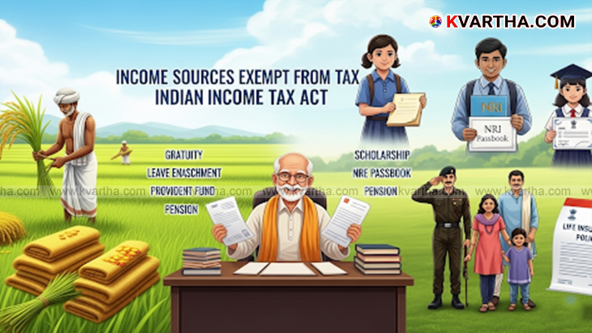 A symbolic representation of income tax and exemptions.