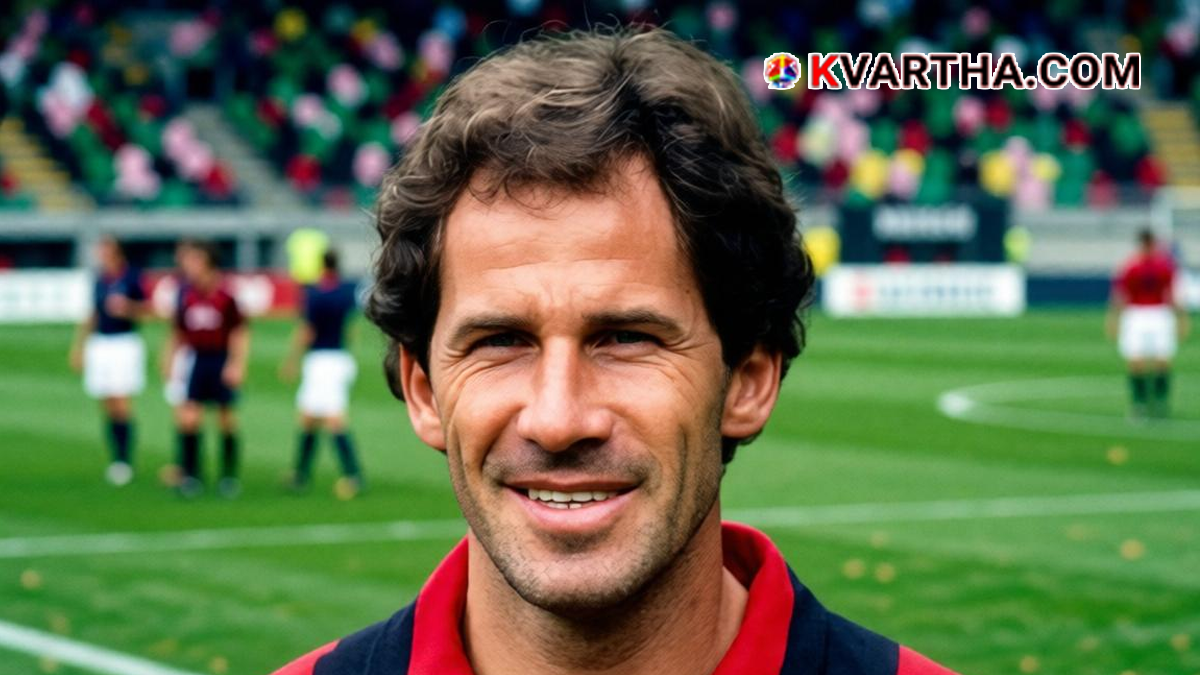 Image of Italian football legend Franco Baresi during his playing days