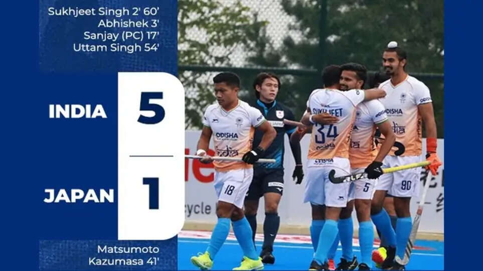 India Hockey Team Wins