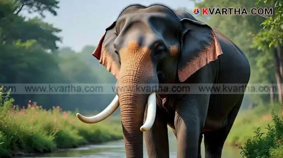 Image Representing Malayali Man Dies in a Wild Elephant Attack in Gudalur, Family Migrated from Shornur