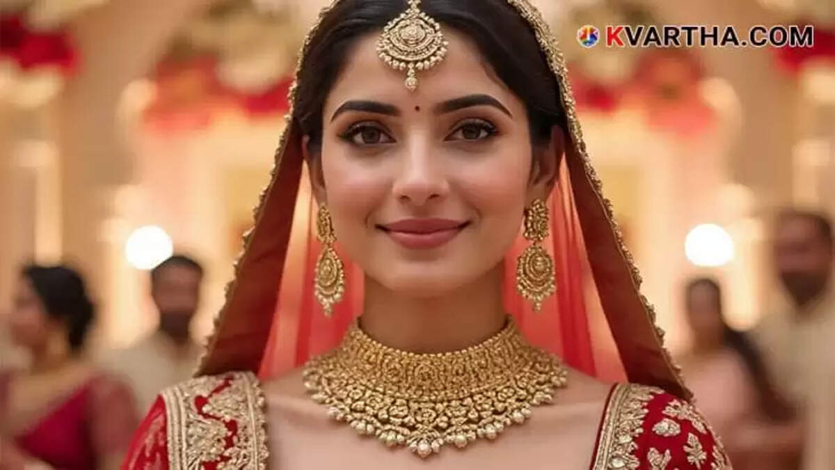 Bride Representing Kerala Gold Price Januaruy 17 