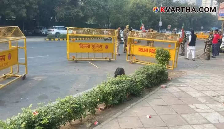 Bag created panic near the BJP office in Delhi later found to belong to media person