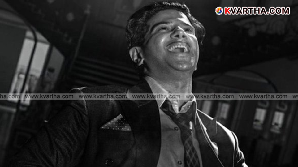 Dulquer Salmaan in a period look from the movie Kaantha.