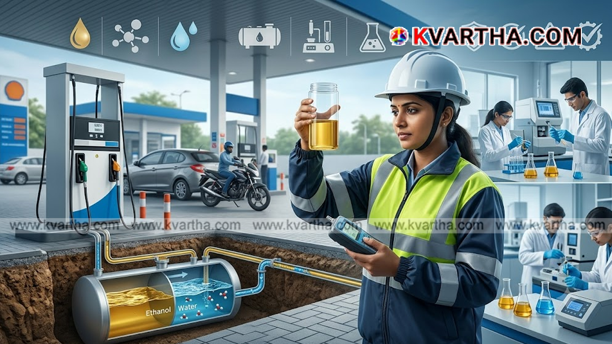 Representational image of E-20 ethanol blended petrol distribution