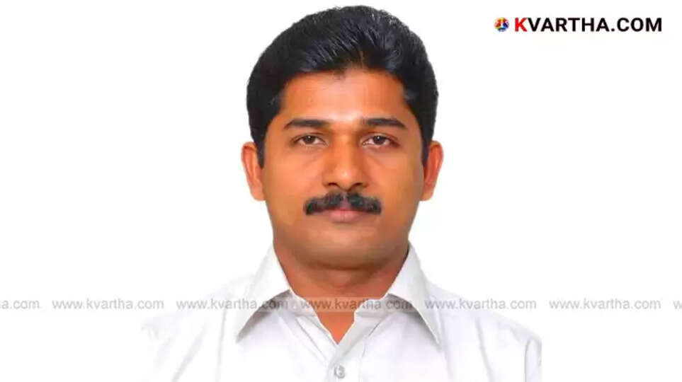 M. Swaraj, the LDF candidate in the Nilambur by-election.