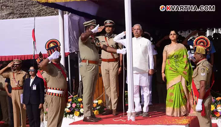 City Police Commissioner Thomson Jose fainted during the Republic Day parade.