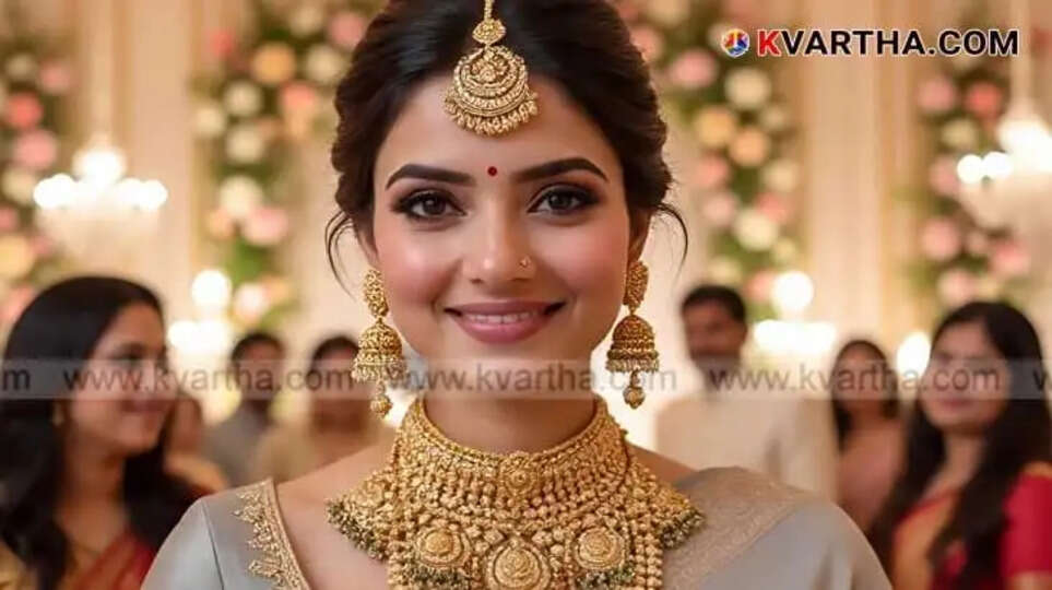 Bride Representing Kerala Gold Price March 24 Afternoon