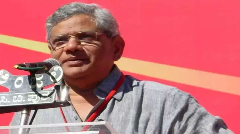 CPM Leader Sitaram Yechury On Respiratory Support At AIIMS Delhi
