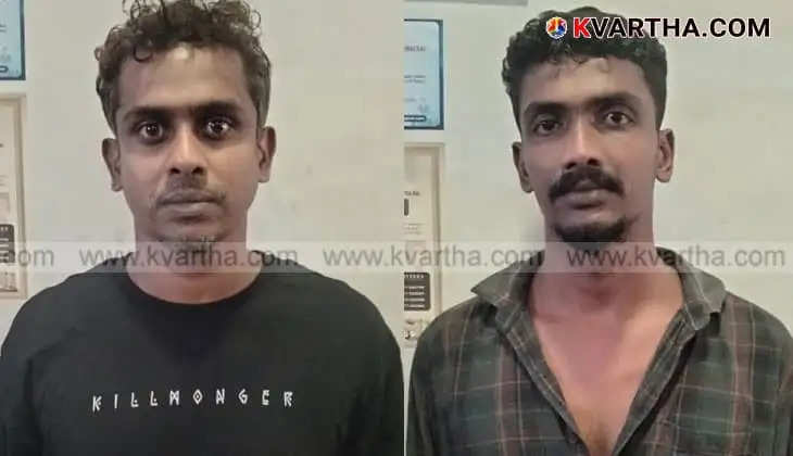 Two Major Ganja Dealers Arrested in Thiruvananthapuram