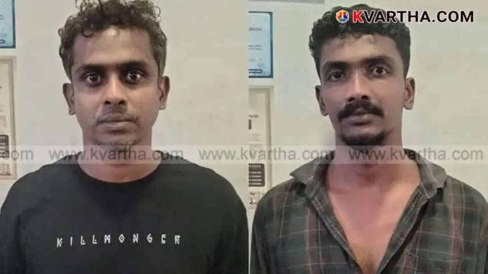 Two Major Ganja Dealers Arrested in Thiruvananthapuram