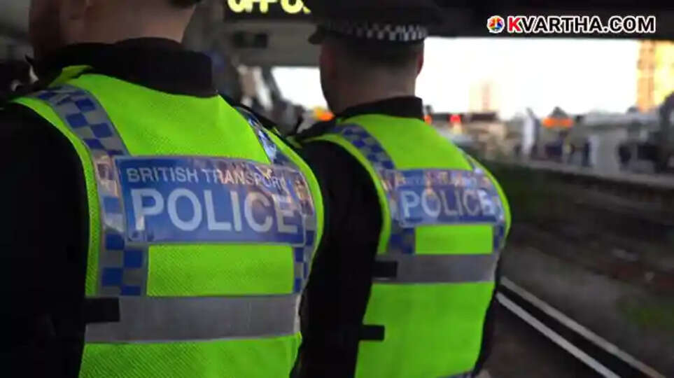 Police arresting two suspects