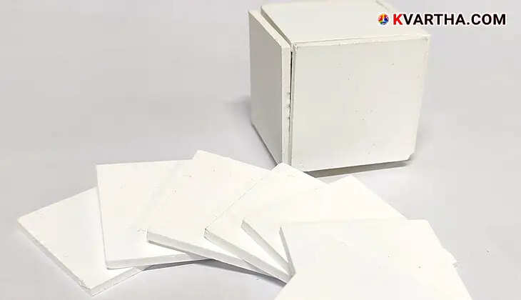 A plastic sheet representing passive cooling technology.