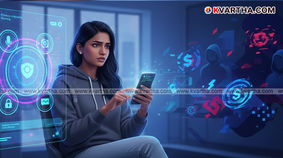 A lock icon superimposed on a smartphone screen representing data privacy.