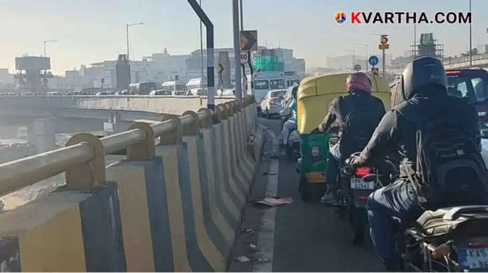 Bengaluru's HSR Layout flyover shut for metro work, causing major traffic disruptions on ORR