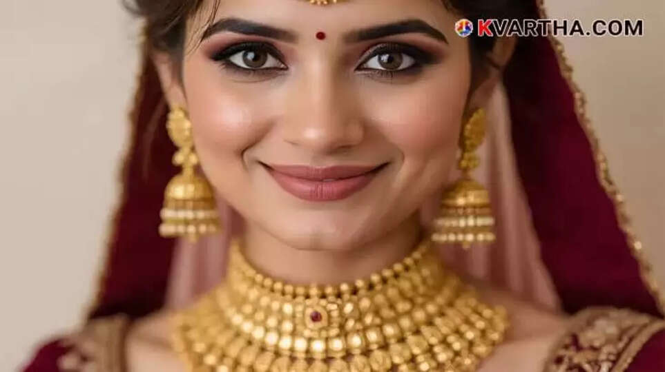 Bride Representing Kerala Gold Price September 02