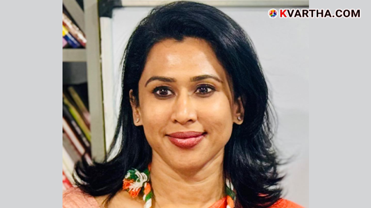 Shama Mohamed, AICC spokesperson, speaking about her election candidacy