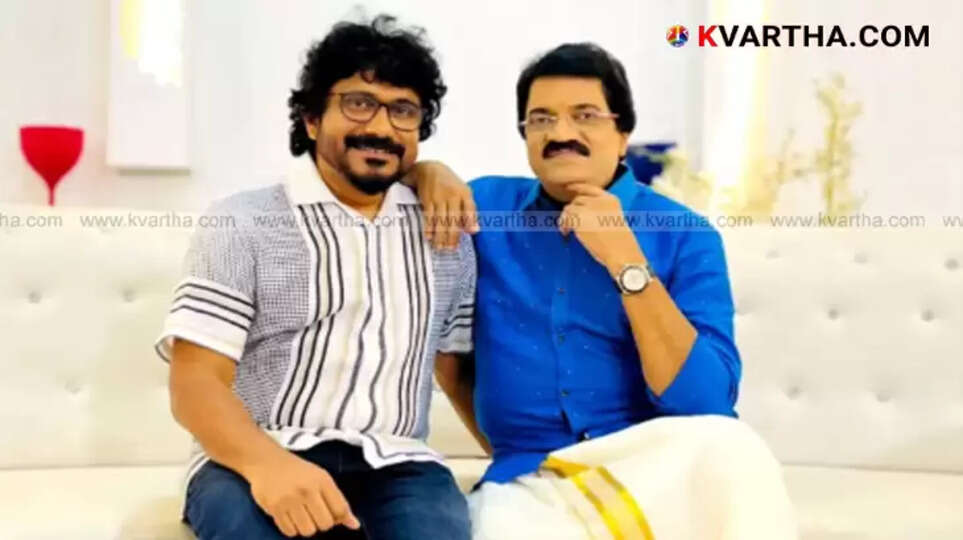 Portrait of veteran Malayalam playback singer M.G. Sreekumar.