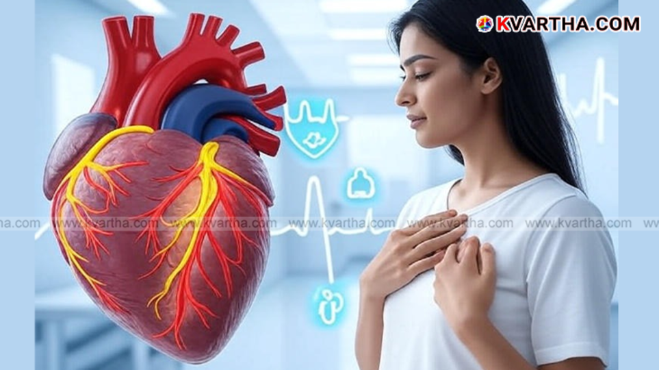 A representation of a bypass surgery on a human heart.