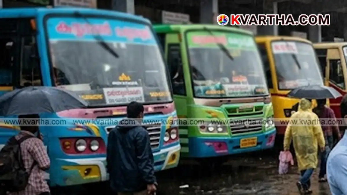  Representational image reflecting private bus strike and transport sector protests in Kerala