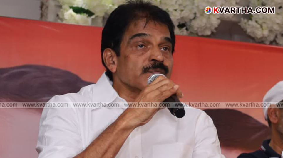 KC Venugopal addressing media in Delhi