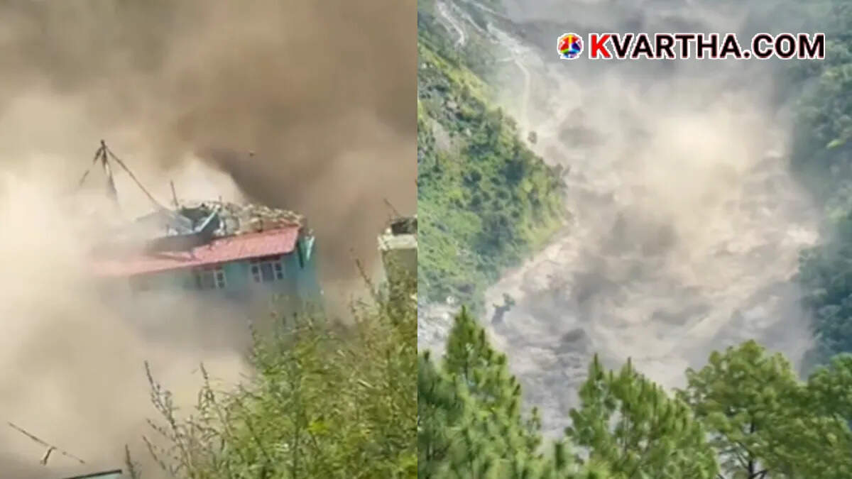 A symbolic image of the flash floods in Nepal.