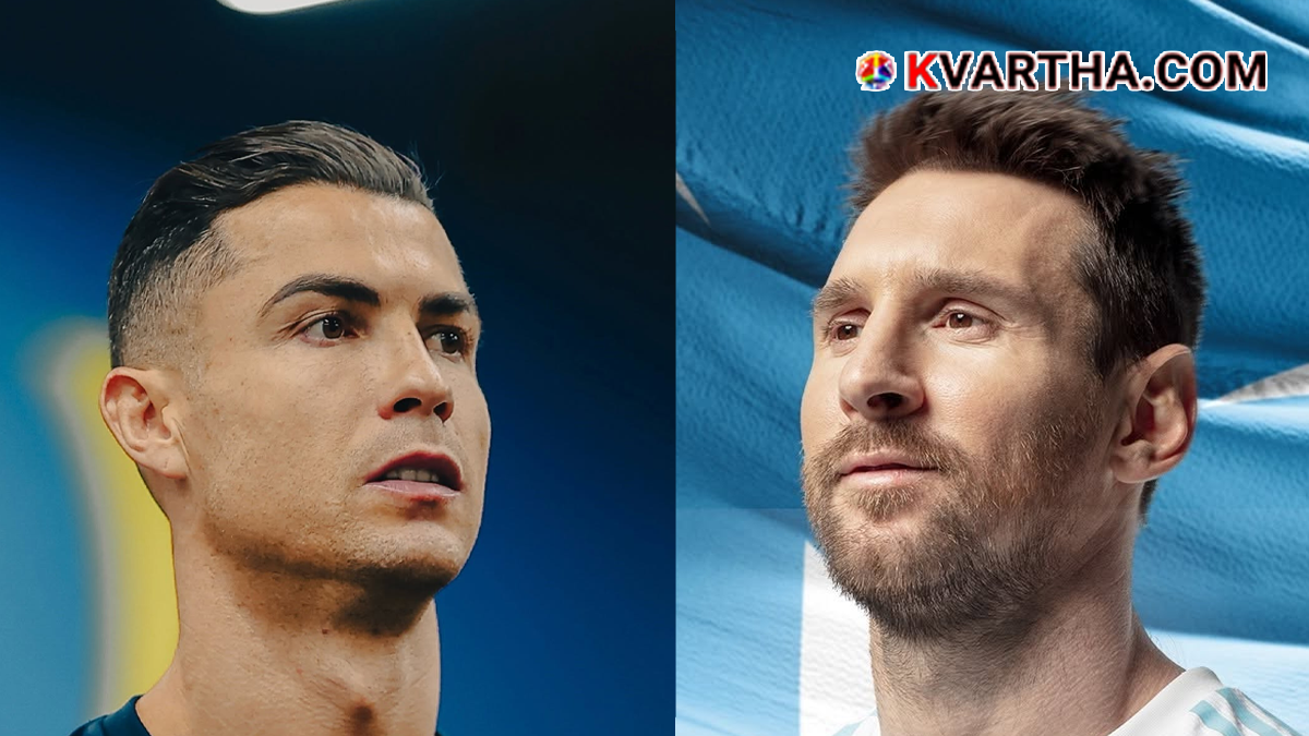 Representational image of Lionel Messi and Cristiano Ronaldo at FIFA World Cup