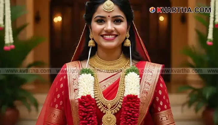 Bride Represents Kerala Gold Price July 17