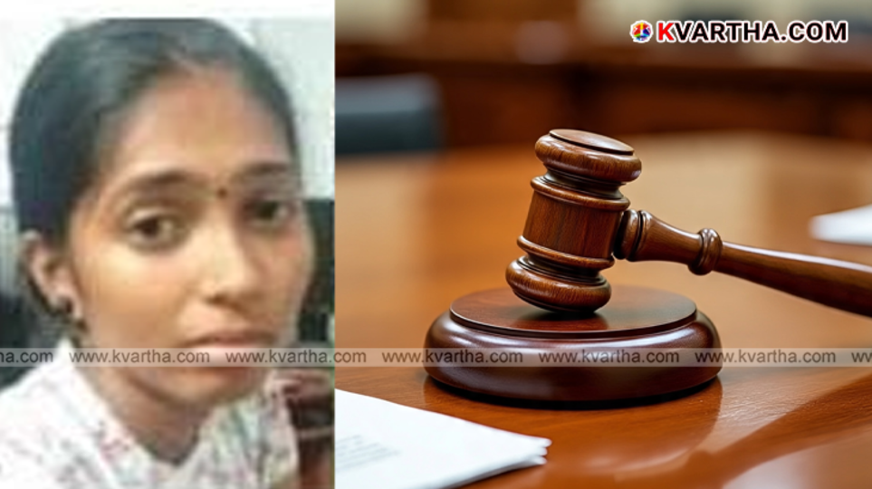 File photo of Saranya, the accused in the Thayyil murder case.