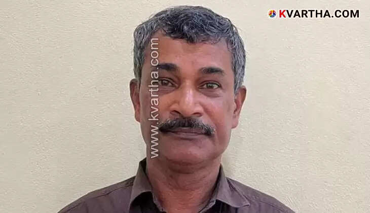  Former police officer being escorted after arrest under POCSO