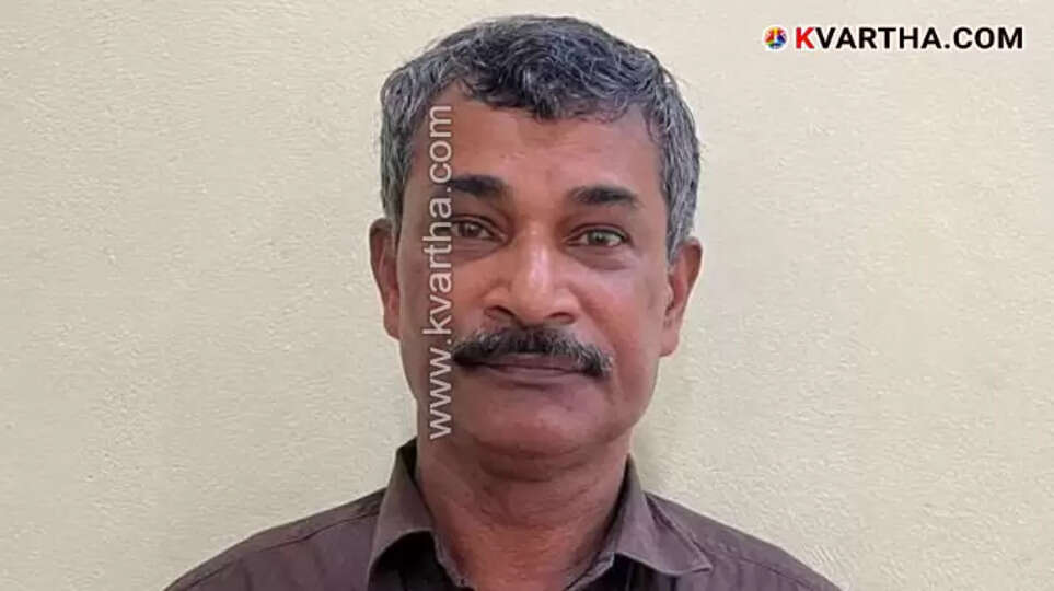 Former police officer being escorted after arrest under POCSO