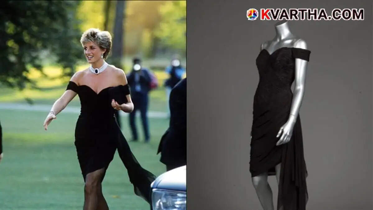 Princess Diana's iconic 'Revenge Dress' up for auction after 30 years; expected to fetch up to Rs 2.8 crore
