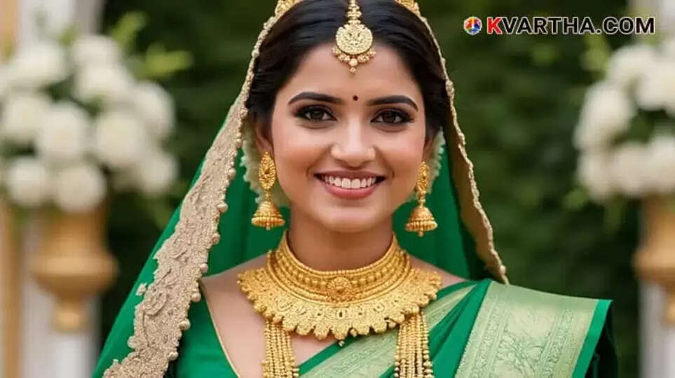 Bride Representing Kerala Gold Price Janaury 22