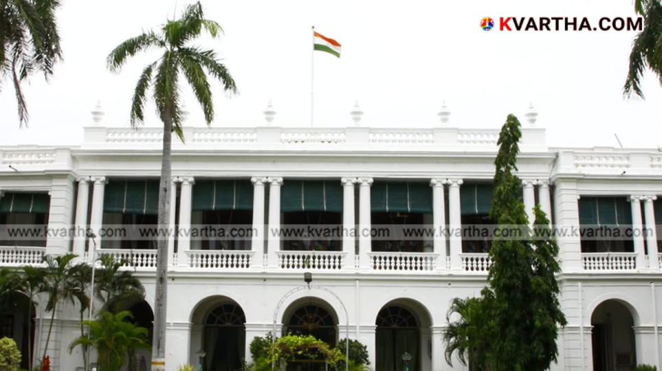 A symbolic view and election campaign of the Raj Bhavan constituency in Puducherry.