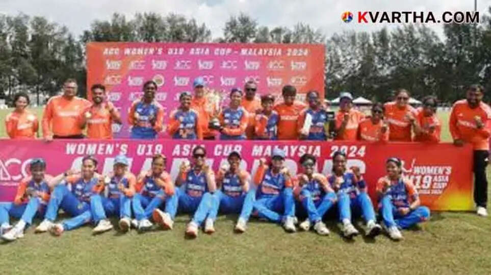 India Wins U19 Women's Asia Cup Title; Girls Make History!