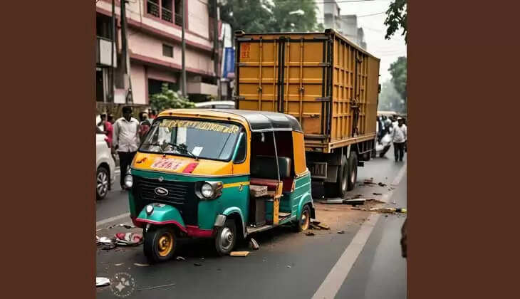 7 Dead After Auto Collides With Truck In Madhya Pradesh's Chhatarpur, Madhya Pradesh, auto-rickshaw accident.