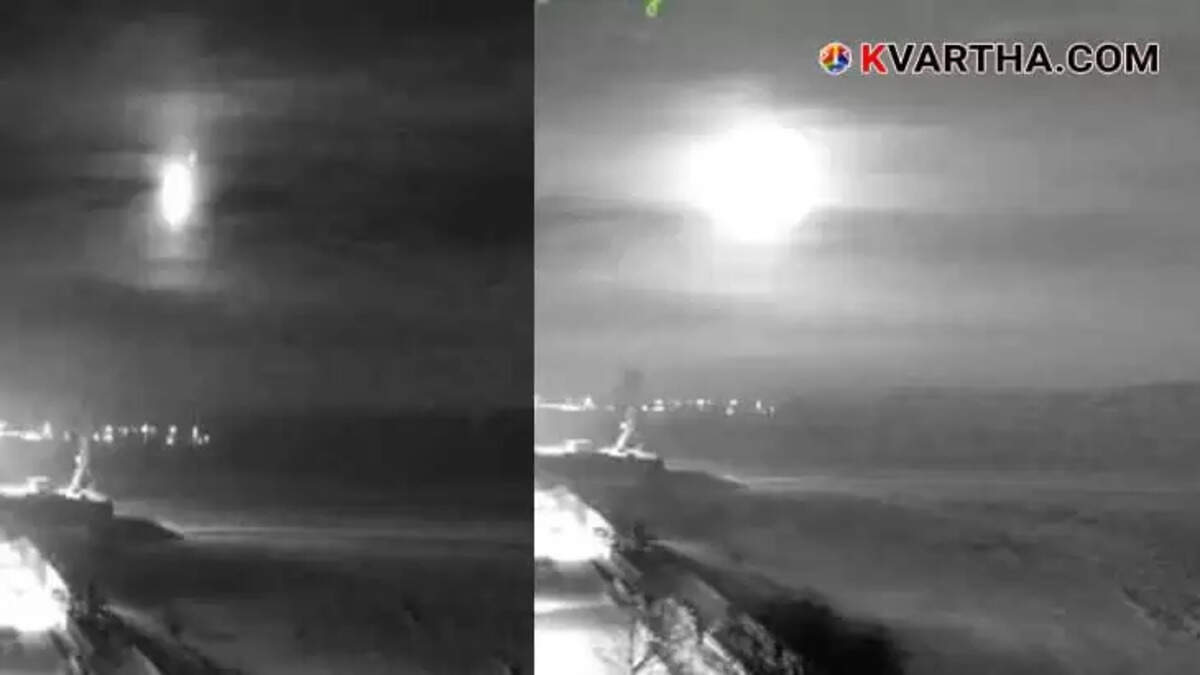 Falling asteroid lights up sky in Russia's remote Yakutia