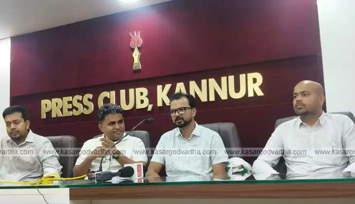 Doctors at KIMS Sree Chitra Hospital press conference about robotic hernia surgery.