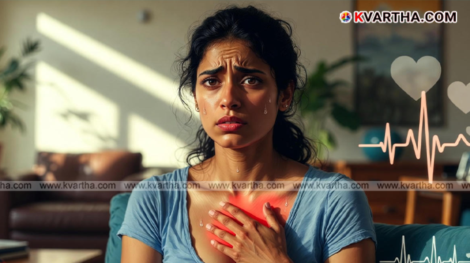 Person experiencing severe anxiety or panic attack.