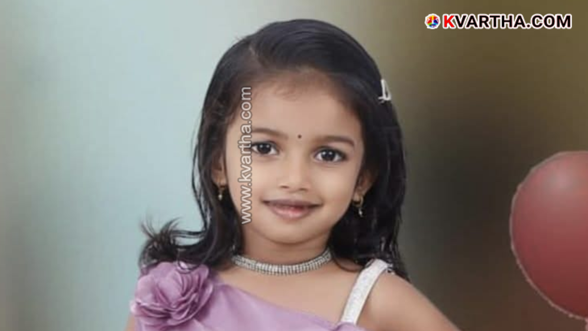 Portrait of 5-year-old Ilana Rajesh who passed away in an accident