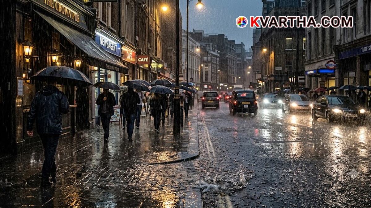  Representational image reflecting heavy rain and yellow alert weather conditions in Kerala