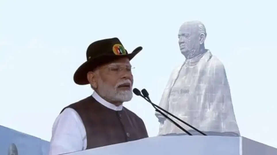 PM Modi pays tributes to Sardar Patel on birth anniversary, attends Unity Day parade: Watch Video