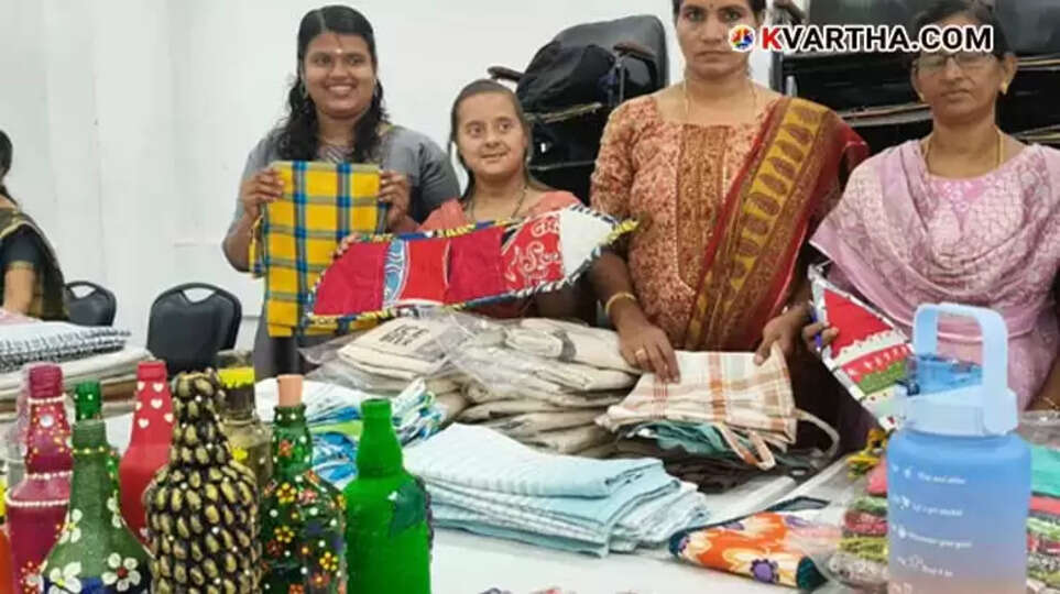 Products made by differently-abled children in Kannur