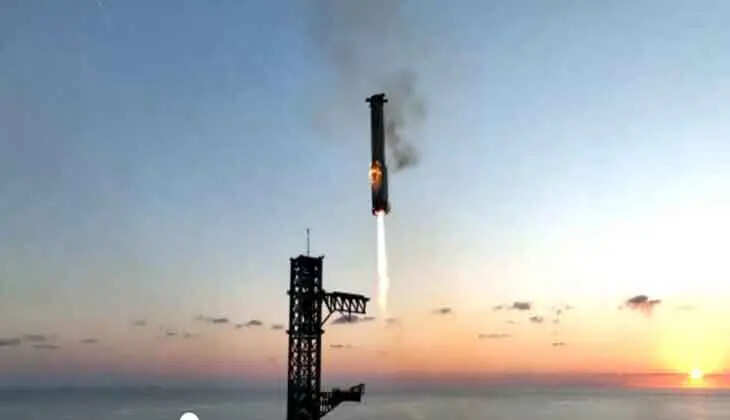 SpaceX Creates History by Successfully Recovering Starship Booster