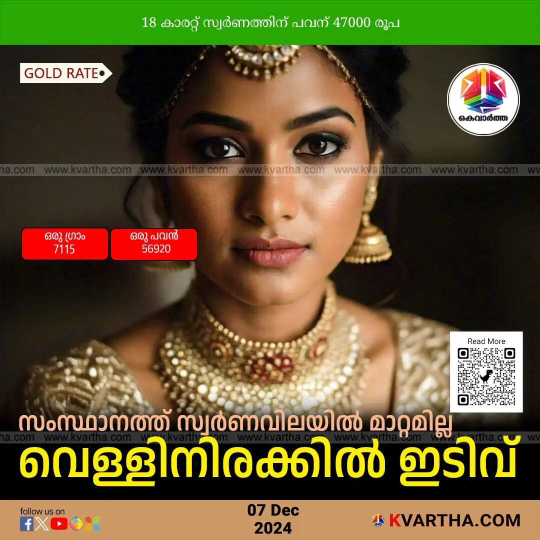 gold price december 07 kerala