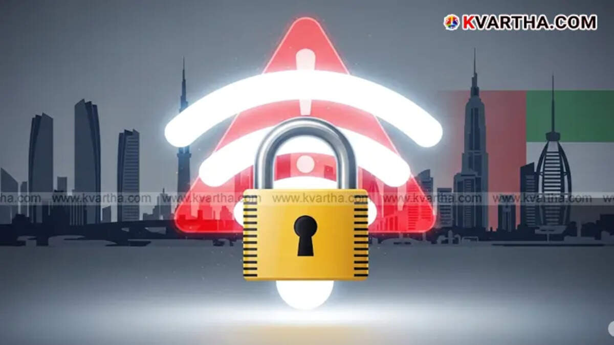 A lock icon over a Wi-Fi symbol, illustrating a cybersecurity warning.