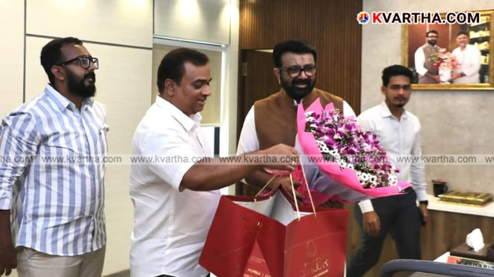Harsha Kanam meets MLA NA Haris in Bengaluru